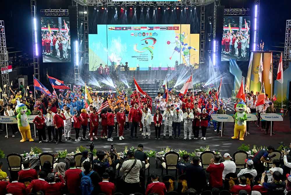 Kemeriahan perasmian AUG Surabaya-Malang 2024 yang berlangsung pada Selasa
