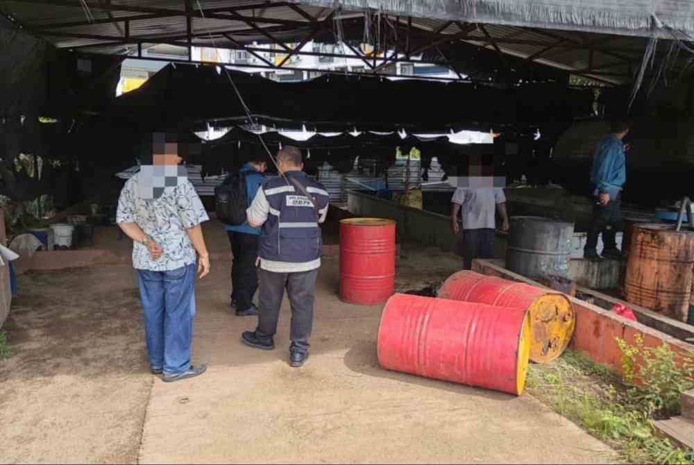 Op Gempur yang turut melibatkan penguatkuasa MBPP.