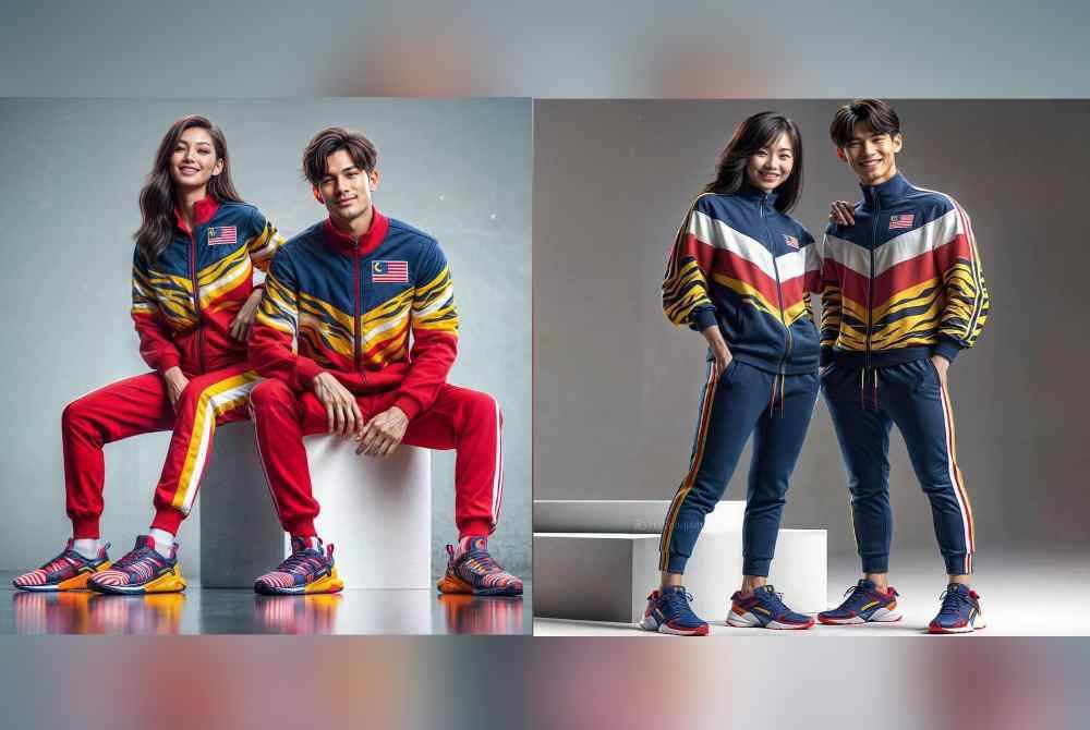 Antara rekaan warganet menggunakan teknologi AI yang dimuatnaik di laman Facebook.