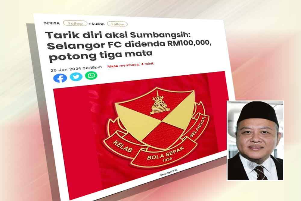 Laporan Sinar Harian. Gambar kecil: Rizam