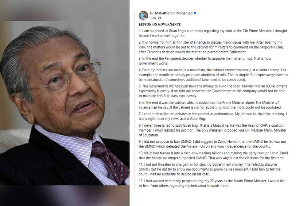Tun Dr Mahathir Mohamad