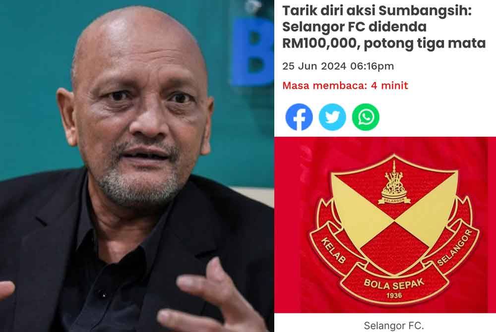 Laporan Sukan Sinar pada Selasa.