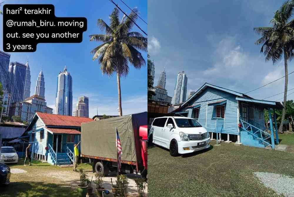 'Rumah Biru' yang terkenal kerana seni bina tradisional Melayu di Kampung Baru selain menjadi lokasi penggambaran beberapa buah filem dan rancangan televisyen dipercayai bakal dirobohkan.