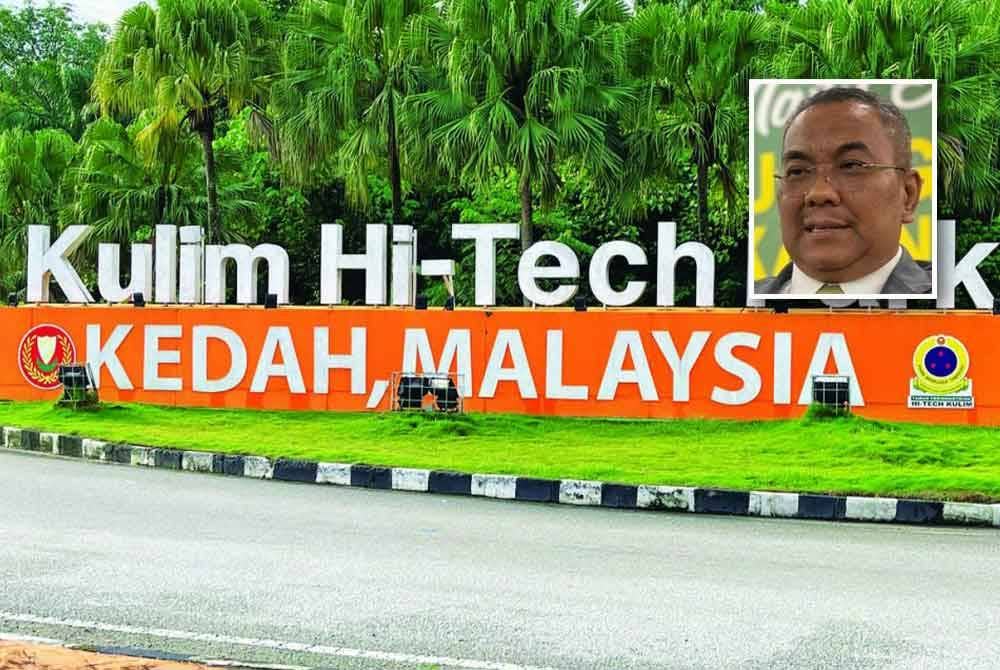 Kulim Hi Tech Park merancakkan industri dan kemasukan pelabur asing ke Kedah. Gambar kecil: Muhammad Sanusi