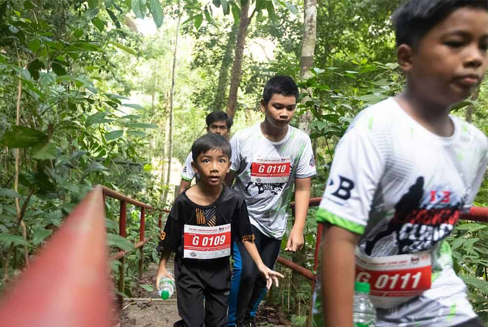 Sebahagian peserta menyertai BDB Langkawi Climb 2024. Foto Seksyen Komunikasi Korporat BDB