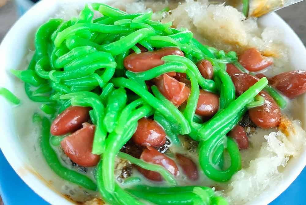 Cendol Ali dijual sejak 1977 di Sungai Bakap, Pulau Pinang.