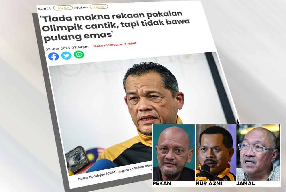 Laporan Sinar Harian pada Selasa lalu. 