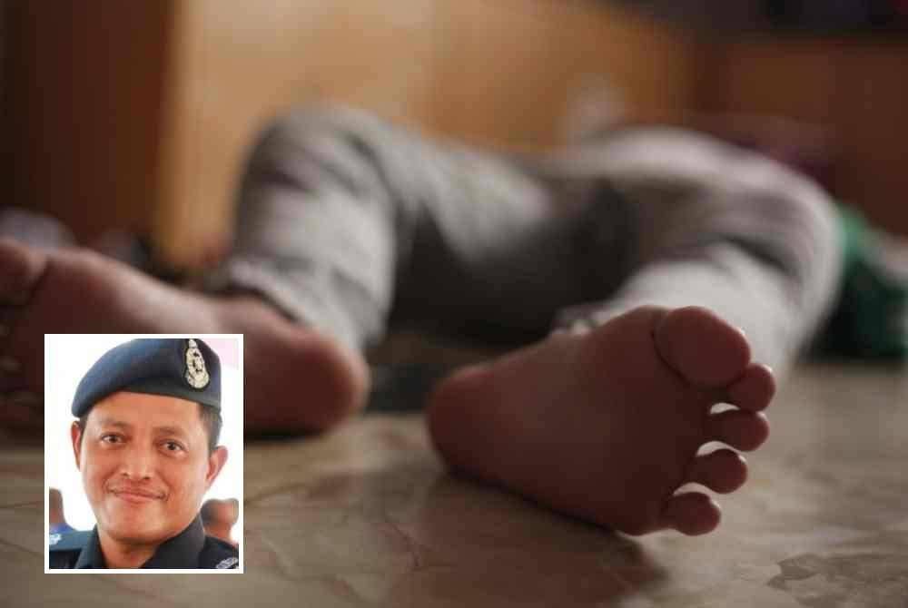 Seorang anggota polis ditemui mati di dapur rumahnya dekat Selama pada Selasa. Gambar hiasan 123RF. Gambar kecil: Sarudin