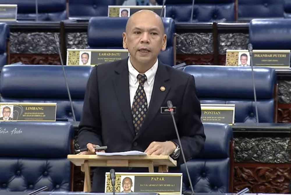 Armizan menjawab soalan tambahan berhubung Lemon Law di Dewan Rakyat pada Rabu.