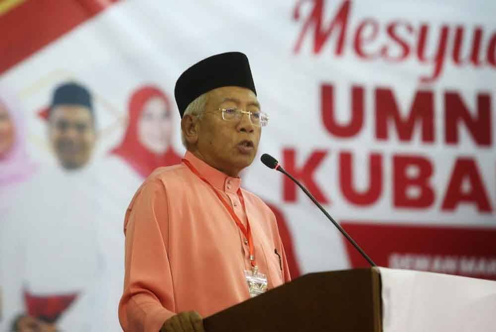 Mahdzir ketika berucap pada Mesyuarat Perwakilan UMNO Bahagian Kubang Pasu di sini pada Jumaat.