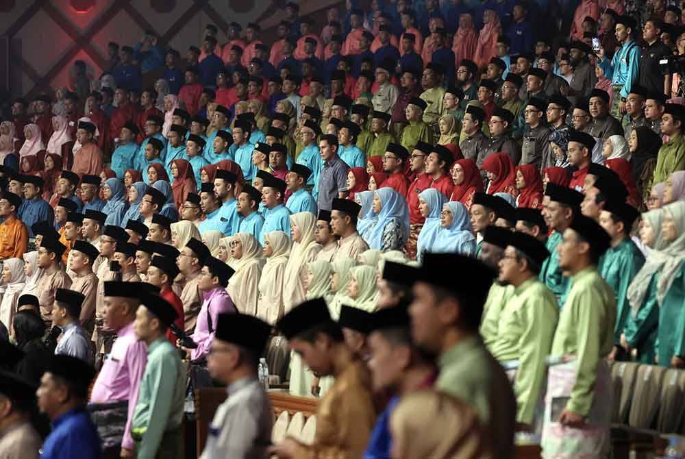 Sebahagian tetamu yang hadir pada Majlis Sambutan Maal Hijrah Peringkat Kebangsaan Tahun 1446H/2024M di Pusat Konvensyen Antarabangsa Putrajaya (PICC), hari ini.