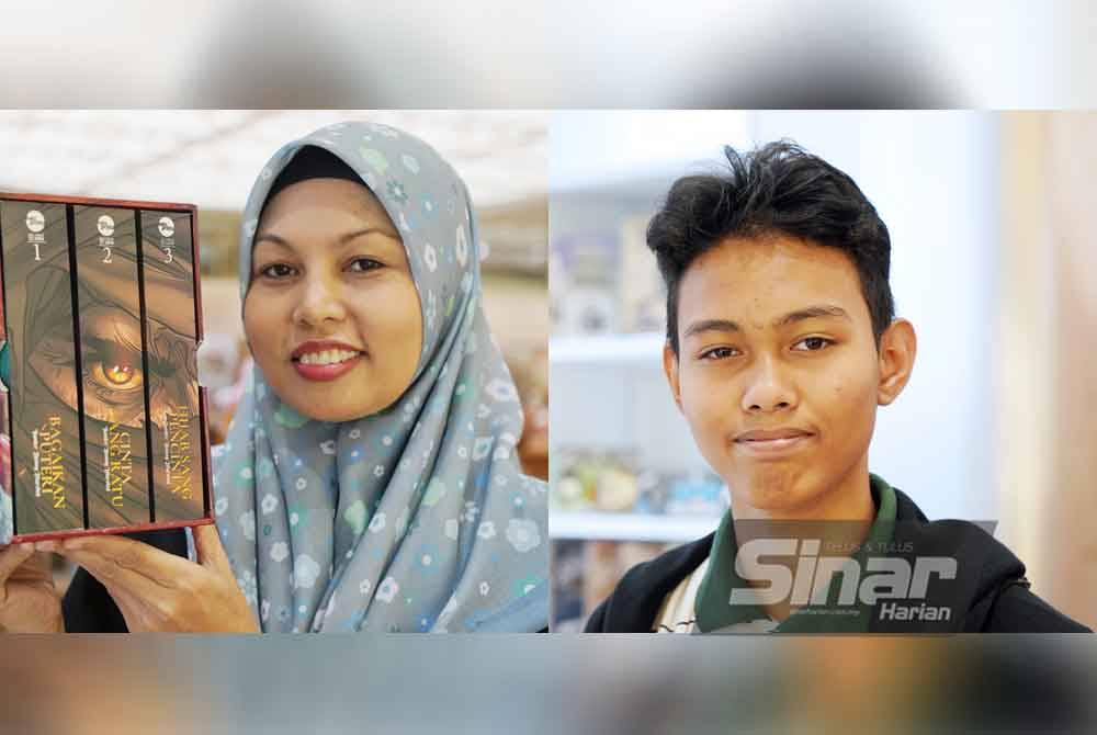 Dari kiri: LINDA dan MOHD SHAIFUL