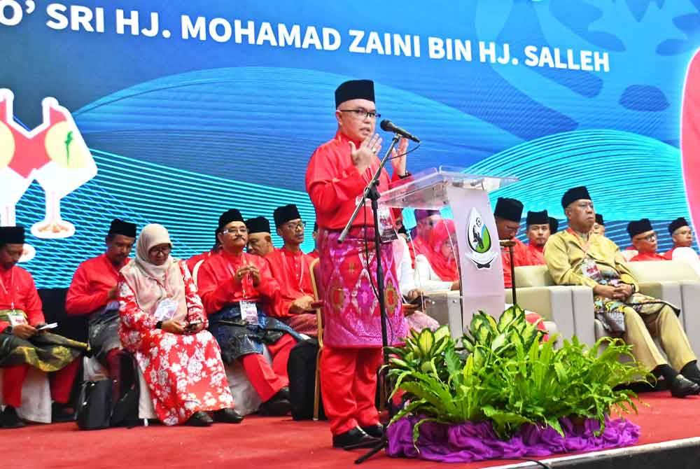 Mohamad Zaini ketika berucap dalam Mesyuarat UMNO Bahagian Bentong pada Isnin.