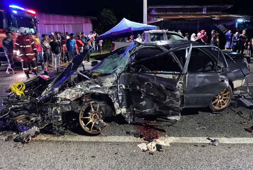 Suami isteri antara tiga yang maut dalam kemalangan melibatkan dua kenderaan
Foto ihsan PDRM