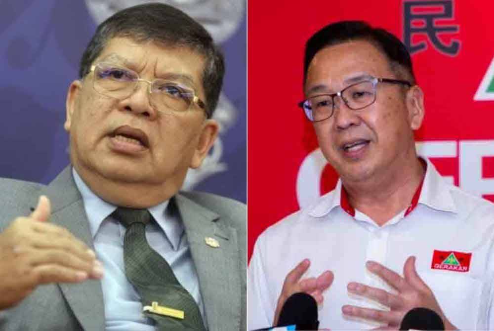 Johari (kiri), Dominic Lau