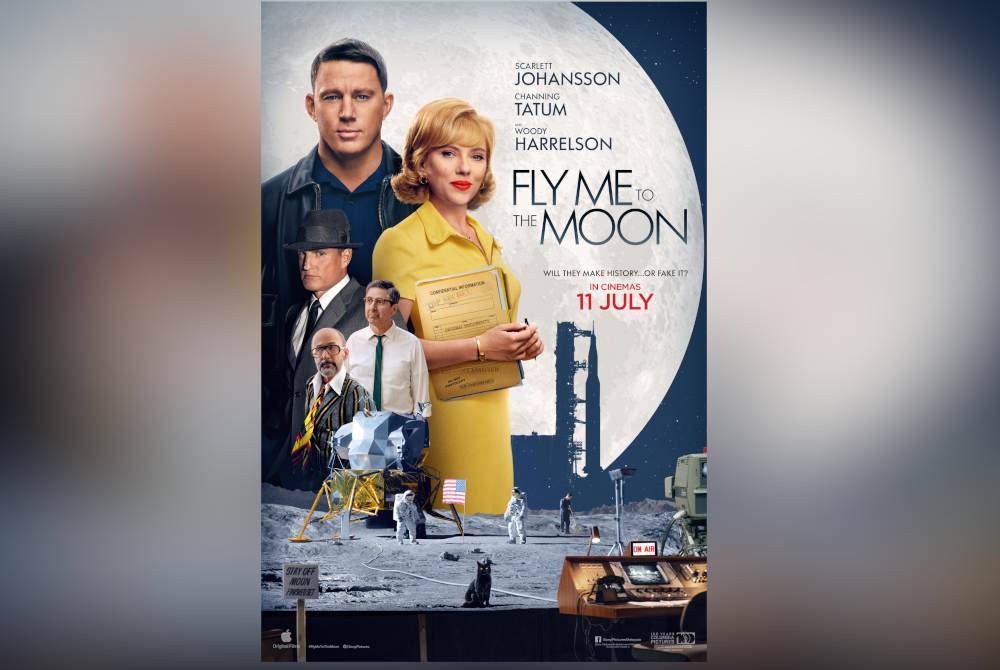 Fly Me To The Moon menyaksikan gandingan pertama kali Tatum dan Johansson.