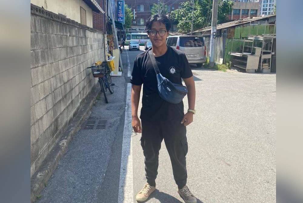 Allahyarham Mohd Rais Sarkhanuddin Zainordin, 23, meninggal dunia di Korea Selatan Ahad lalu.