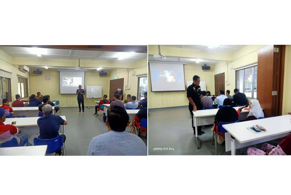 Ceramah diberikan pegawai SPRM kepada peserta terdiri kakitangan LZS serta rakan strategik.