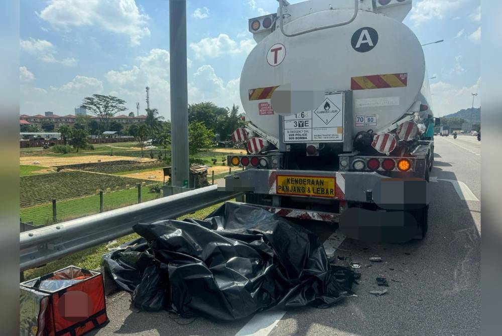 Mangsa berumur 35 tahun itu meninggal dunia di lokasi kejadian.