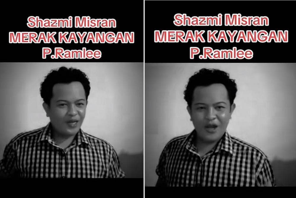 Tangkap layar hantaran Shazmi di aplikasi TikTok @shazmimisranofficial.