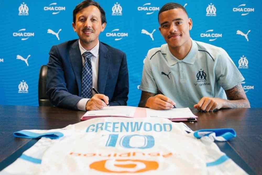 Greenwood menyertai kelab Ligue 1 Perancis, Olympique de Marseille dengan perjanjian lima tahun.