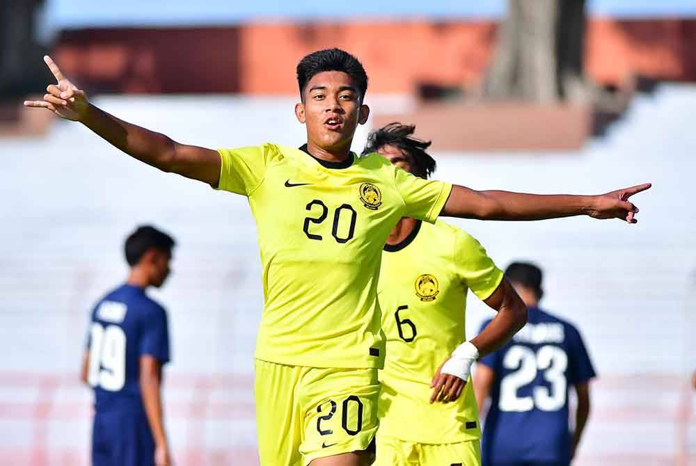 Abid meledak hatrik untuk Harimau Muda ketika menewaskan Brunei, 11-0 dalam aksi Kumpulan C Piala ASEAN B-19 Surabaya 2024 di Stadium Gelora 10 November, Surabaya, Jawa Timur, pada Jumaat.