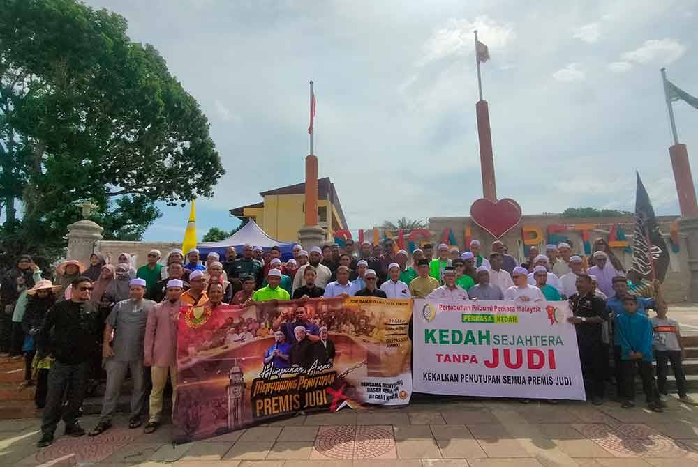 Himpunan aman dihadiri pimpinan dan ahli Pas serta NGO sekitar Sungai Petani.