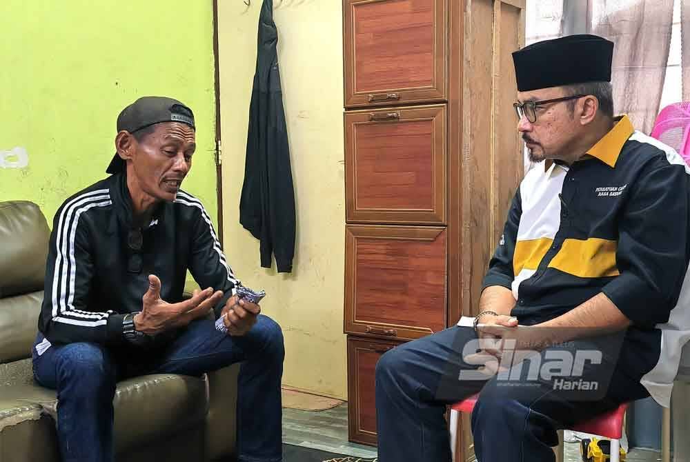 Zaidtulakmar menyatakan hasratnya mahu keluar daripada kategori asnaf kepada Zulkifli.