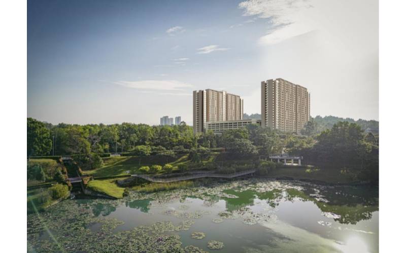 Pencari rumah boleh memilih pemandangan kehijauan yang indah di Caladia yang menghadap ke Taman Oasis Bandar Puteri Bangi dan bangun pagi dengan pemandangan semula jadi yang tenang.