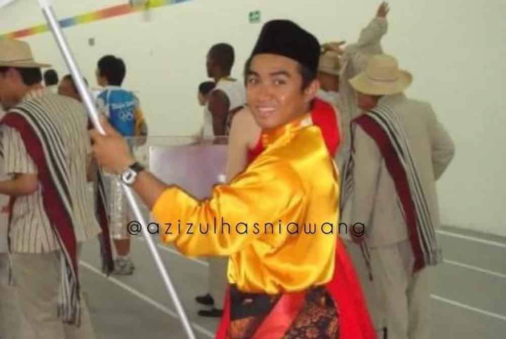 Azizulhasni ketika membuat debut Olimpik di Beijing pada 2008. Foto FB Azizulhasni Awang.