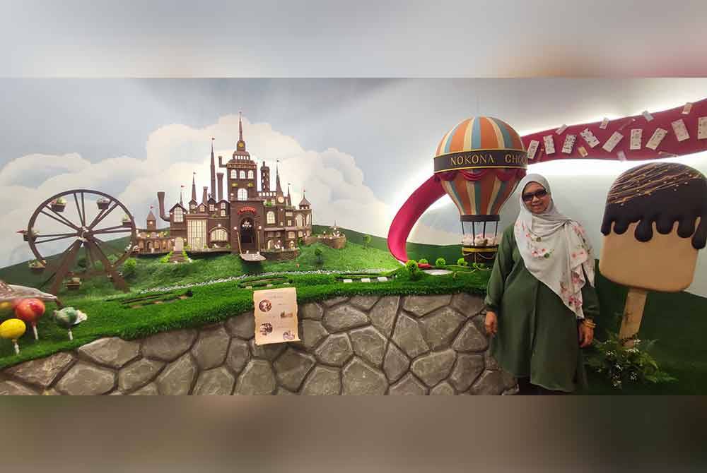 Replika kilang coklat ala-ala Willy Wonka menjadi tarikan utama Muzium Coklat Nokona.
