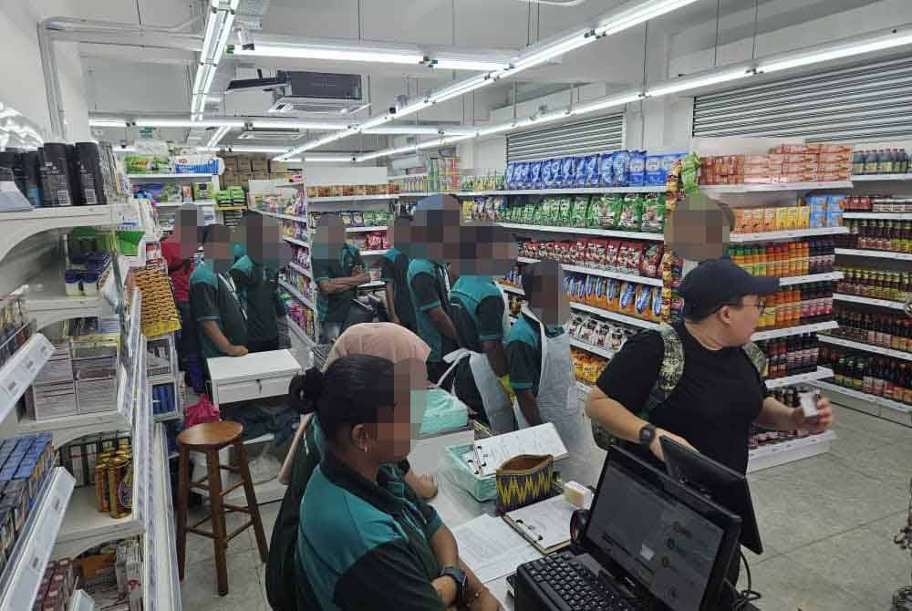 Kesemua PATI dibawa ke Depot Imigresen Semenyih untuk tindakan lanjut.