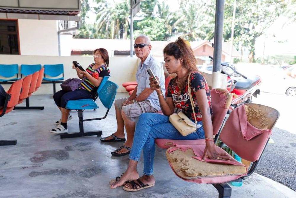 Keadaan klinik Kesihatan Kulai yang dikongsikan di Facebook Menteri Besar Johor.