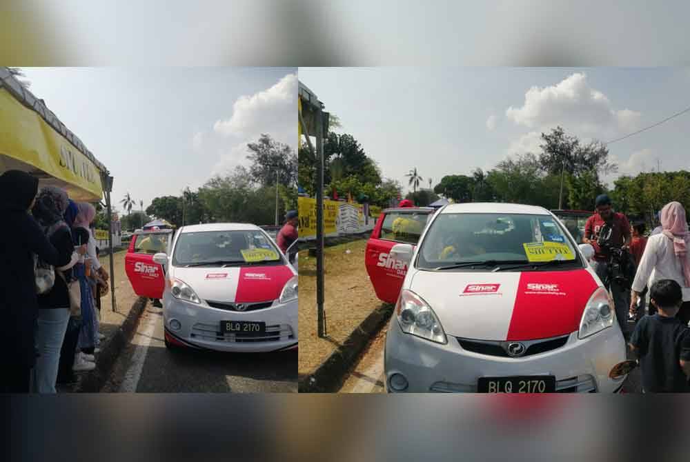 Perkhidmatan shuttle bagi memudahkan pengunjung datang ke tapak Karnival Rakyat Karangkraf.