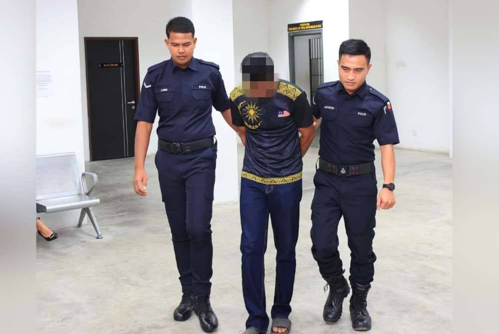 Tertuduh dibawa ke Mahkamah Sesyen untuk pertuduhan merogol anak kandung.