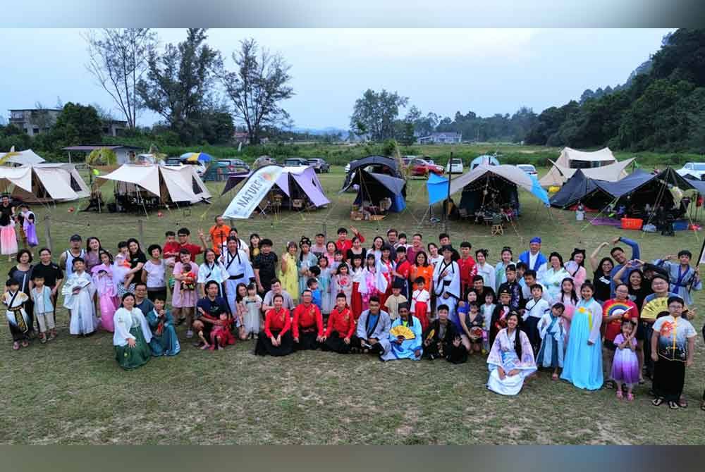 Perhimpunan keluarga juga sesuai dilakukan di BTN Campsite Mersing.