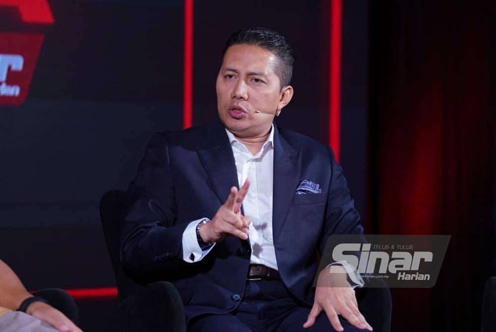 Noor Hariri selaku panel Wacana Sinar bertajuk ‘Ada apa dengan Nenggiri?' yang disiarkan secara langsung di semua platform Sinar Harian pada Selasa. Foto SINAR HARIAN MOHD HALIM ABDUL WAHID