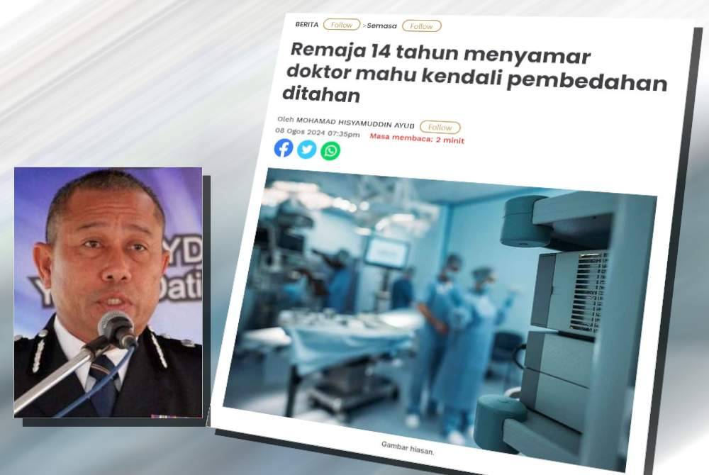 Laporan Sinar Harian. (Wan Kamarul Azran)