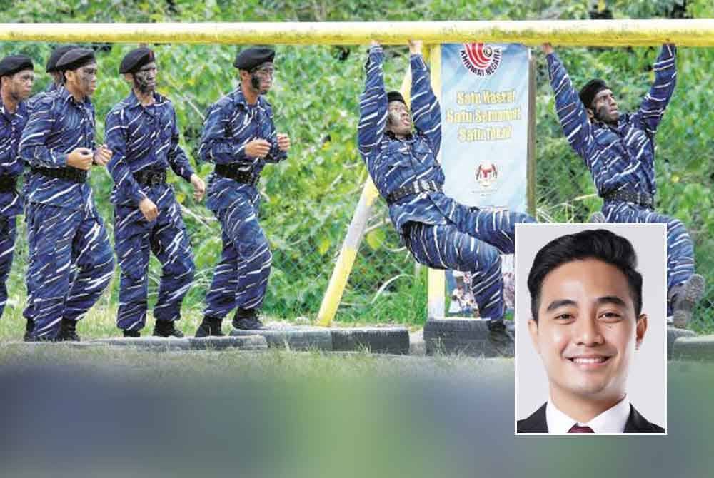Peserta PLKN menjalani aktiviti di lapangan - Gambar fail (Gambar kecil: Muhammad Izuan Faiz).