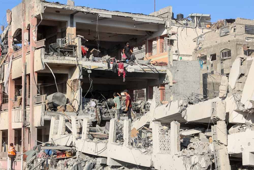 Lebih 60 peratus struktur di Gaza binasa sepenuhnya akibat dibedil IDF.