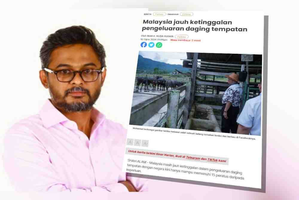 Shaufique Fahmi. Laporan Sinar Harian pada Sabtu.