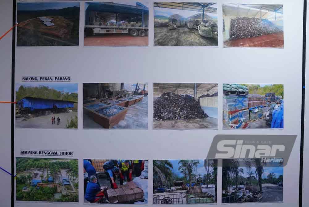 Paparan gambar serbuan rampasan yang didedahkan AMLA PDRM, 5 Ogos lalu. Foto Sinar Harian - MOHD HALIM ABDUL WAHID