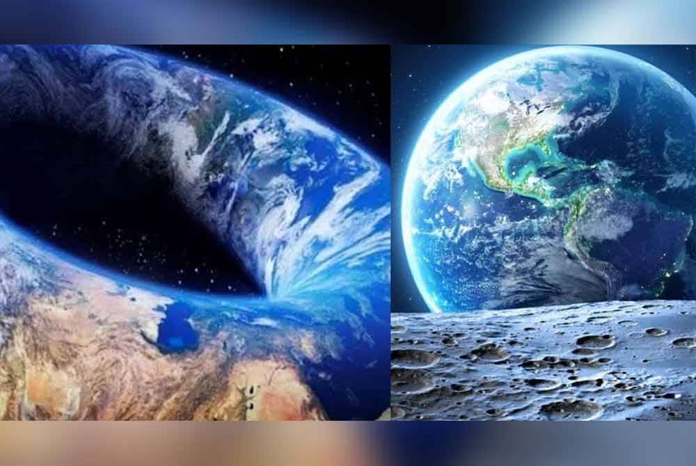 Tular video siaran langsung seorang anak muda mengetengahkan teori bumi sebenarnya berbentuk donat dengan hujah mengelirukan. Gambar hiasan