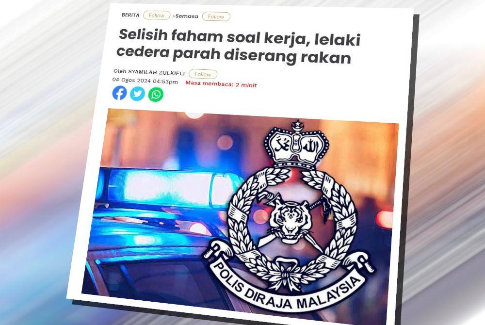 Laporan Sinar Harian.