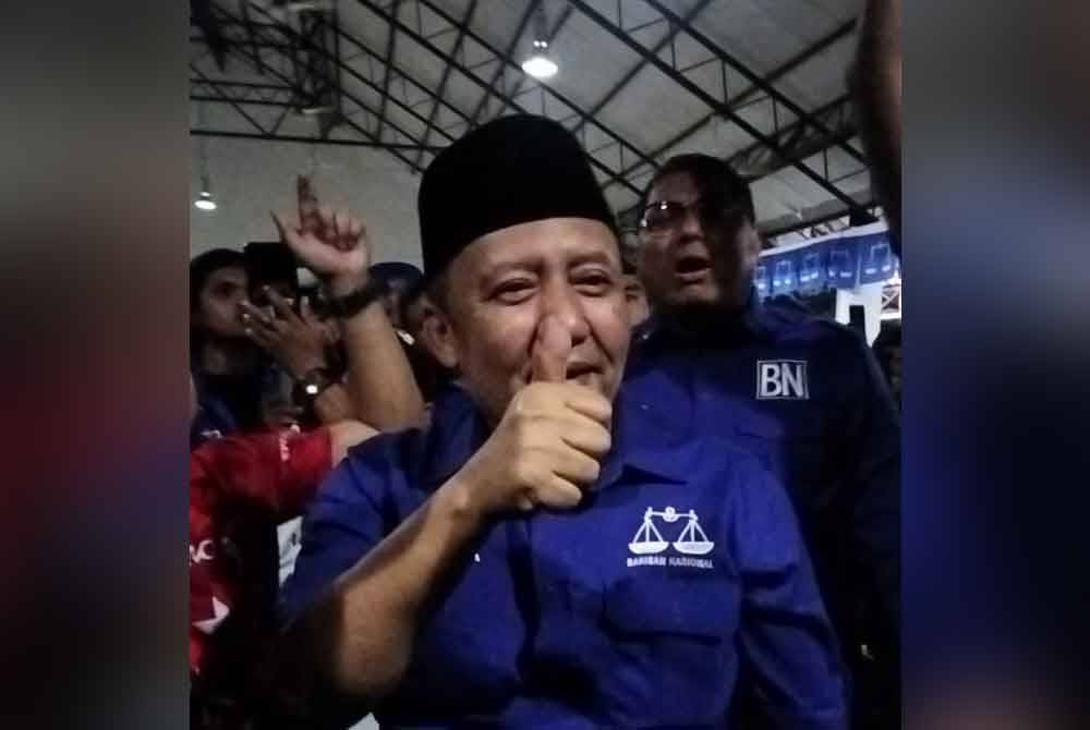 Ahmad Jazlan menunjukkan tanda bagus selepas BN menang tidak rasmi pada DUN Nenggiri