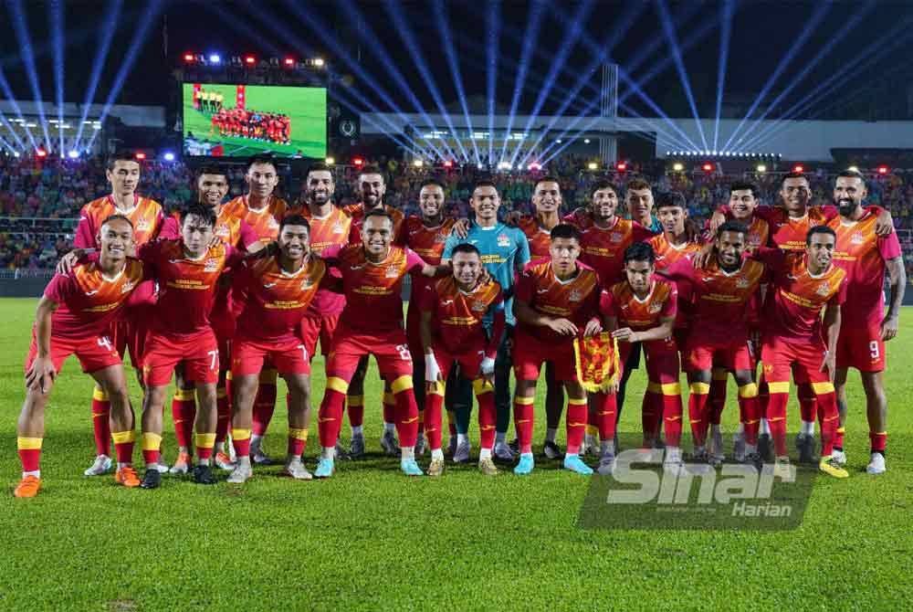 Pemain-pemain Selangor FC yang mewakili Selangor dalam Kejuaraan Piala Sultan Selagor 2024. FOTO: SINAR HARIAN / MOHD HALIM ABDUL WAHID