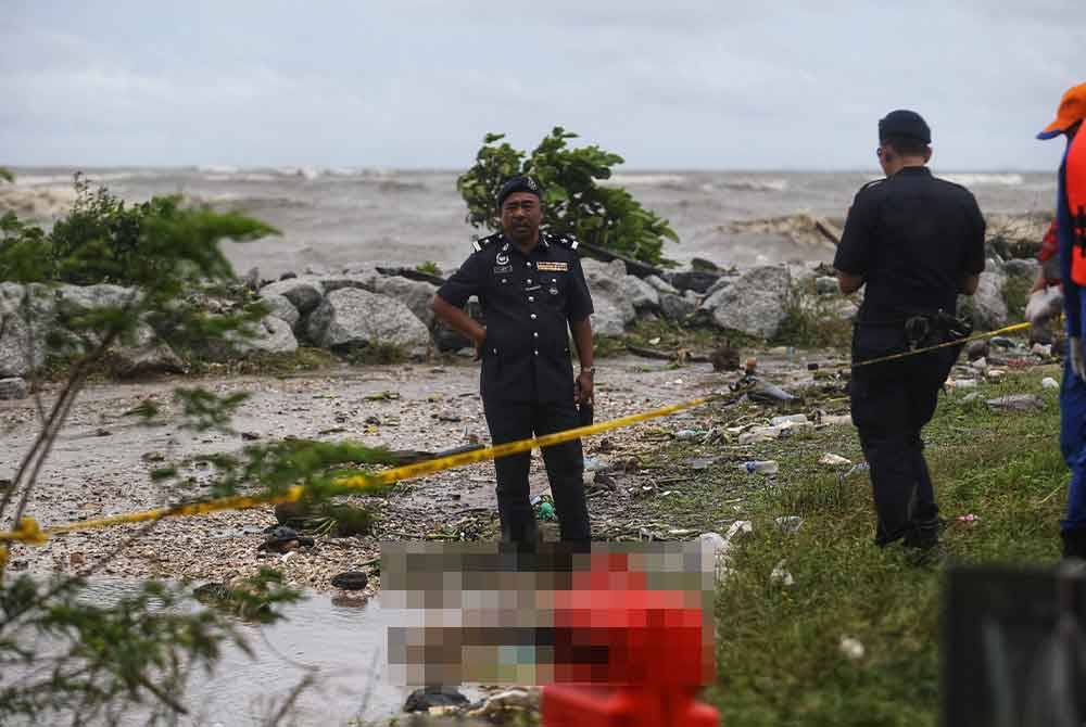 Mayat kanak-kanak berusia dua tahun yang ditemui di Pantai Leman, Kuala Kedah pada Selasa.