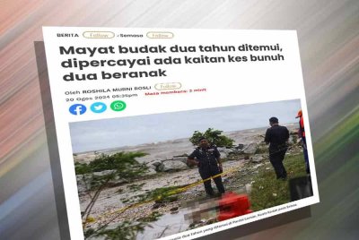 Laporan Sinar Harian.