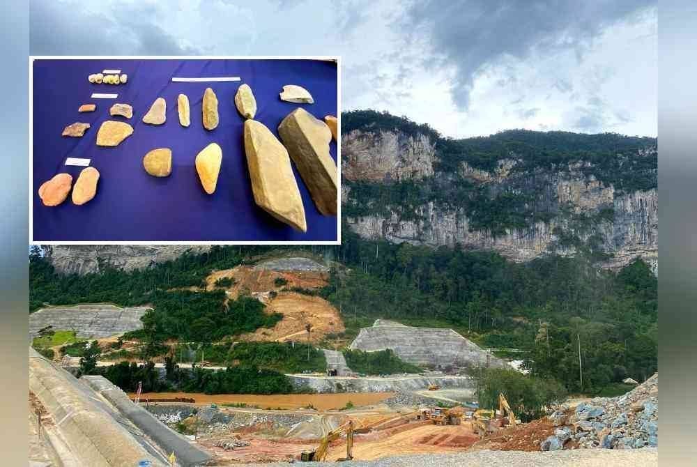 Jabatan Warisan Negara bersama pasukan ekskavasi Universiti Kebangsaan Malaysia (UKM) berjaya menemukan 71,289 artifak di kawasan Lembah Nenggiri, Gua Musang yang menjadi tapak kepada pembinaan empangan. Antara alat batu yang ditemui di Lembah Nenggiri, Gua Musang.