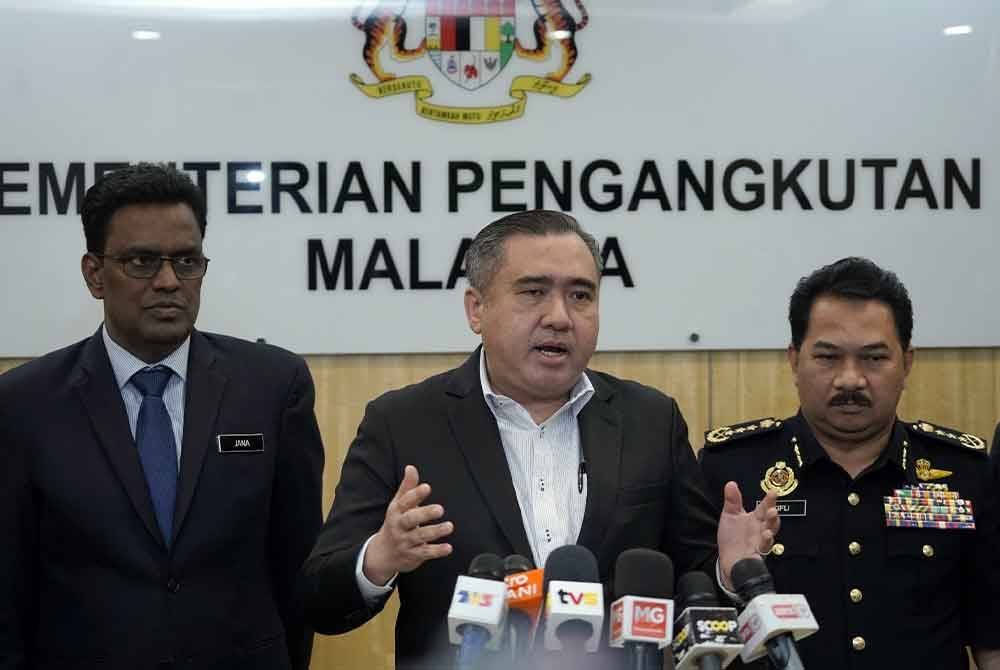 Anthony ketika sidang media di Putrajaya pada Isnin.